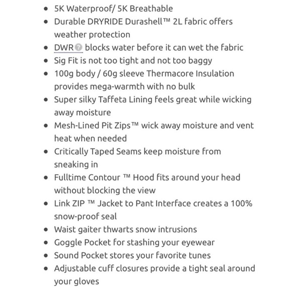 SOLD • Burton Method Ski / Snowboarding Jacket  🦄 - Picture 7 of 7