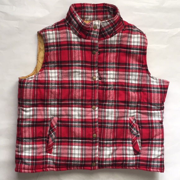Cato Jackets & Blazers - Plaid Fall Vest!! Football and fall Party Vest!!
