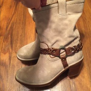 Frye Suede Boots 9.5