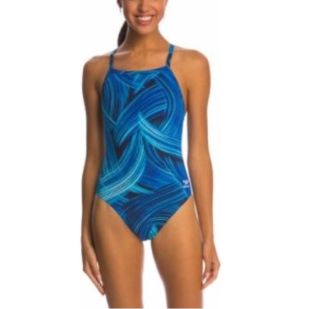 Speedo Endurance+ Turbo Stroke Drop Back One Piece