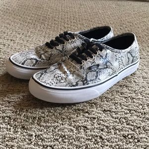 Women's Vans Snake Skin