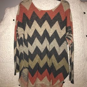 Umgee fall chevron tunic