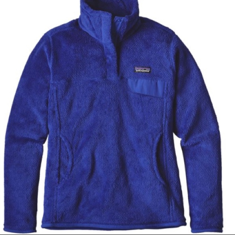 Patagonia Royal Blue pullover Worn once!