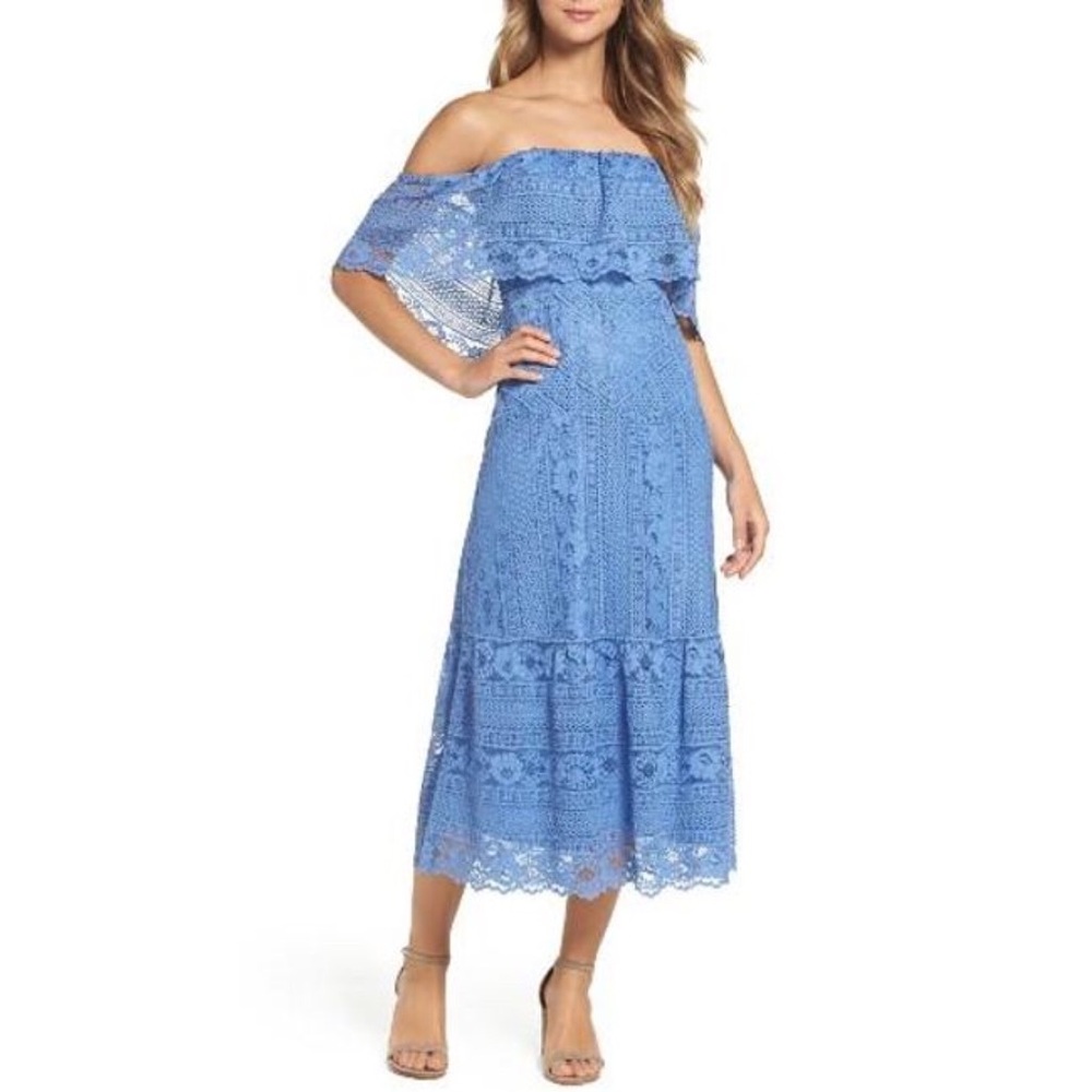 BB Dakota "Katie Lace Midi Dress"