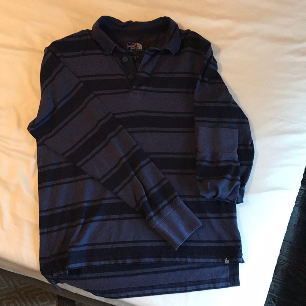 The North Face long sleeve polo. Men's Medium.