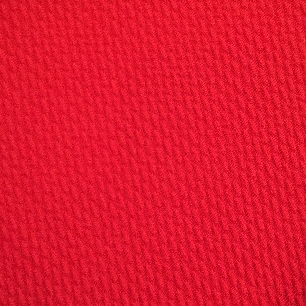 Red Ribbed Dress - Picture 4 of 4