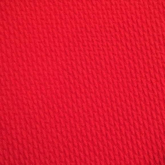 Red Ribbed Dress - Picture 4 of 4