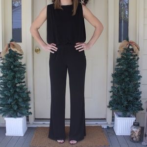 Sleeveless Black Jumpsuit