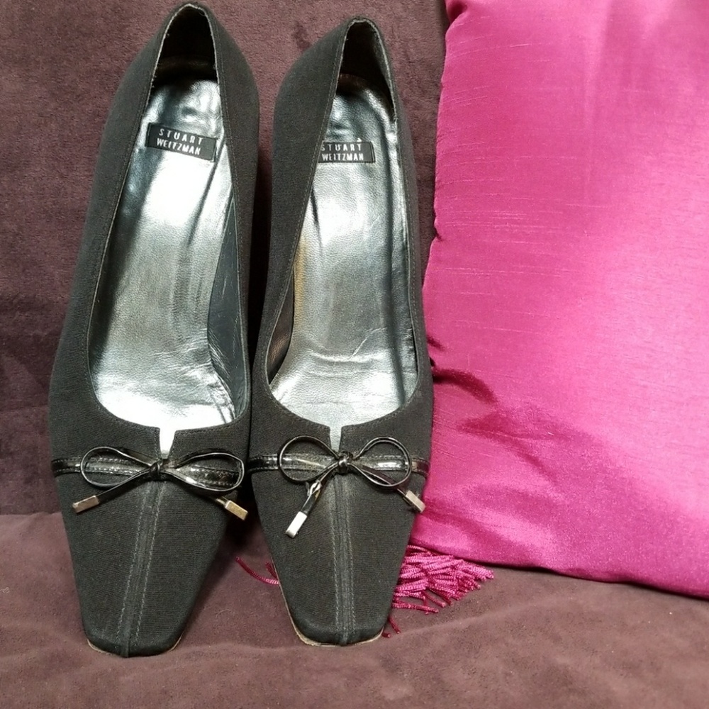 Stuart Weitzman womens black shoes