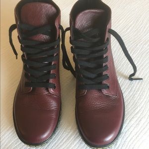 Dr. Marten maroon boots