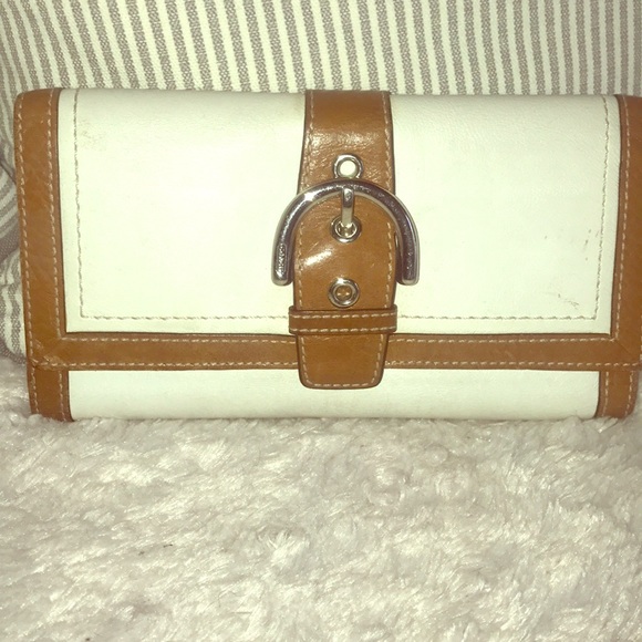 All leather coach wallet - Picture 1 of 5