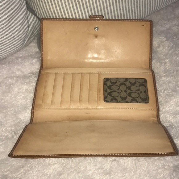 All leather coach wallet - Picture 2 of 5
