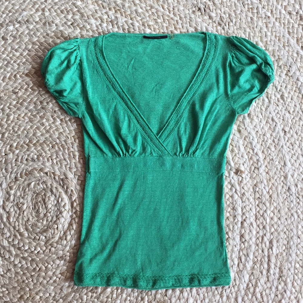 Elie Tahari Cap sleeve Top