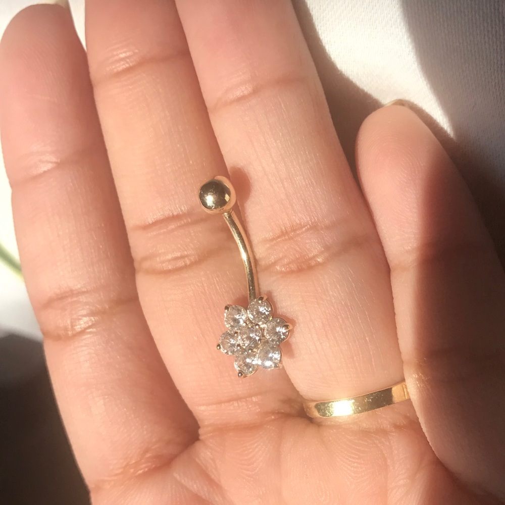 14k Belly Button ring