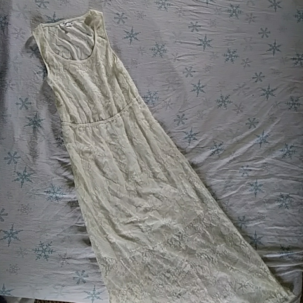 New. Lace Maxi Dress.