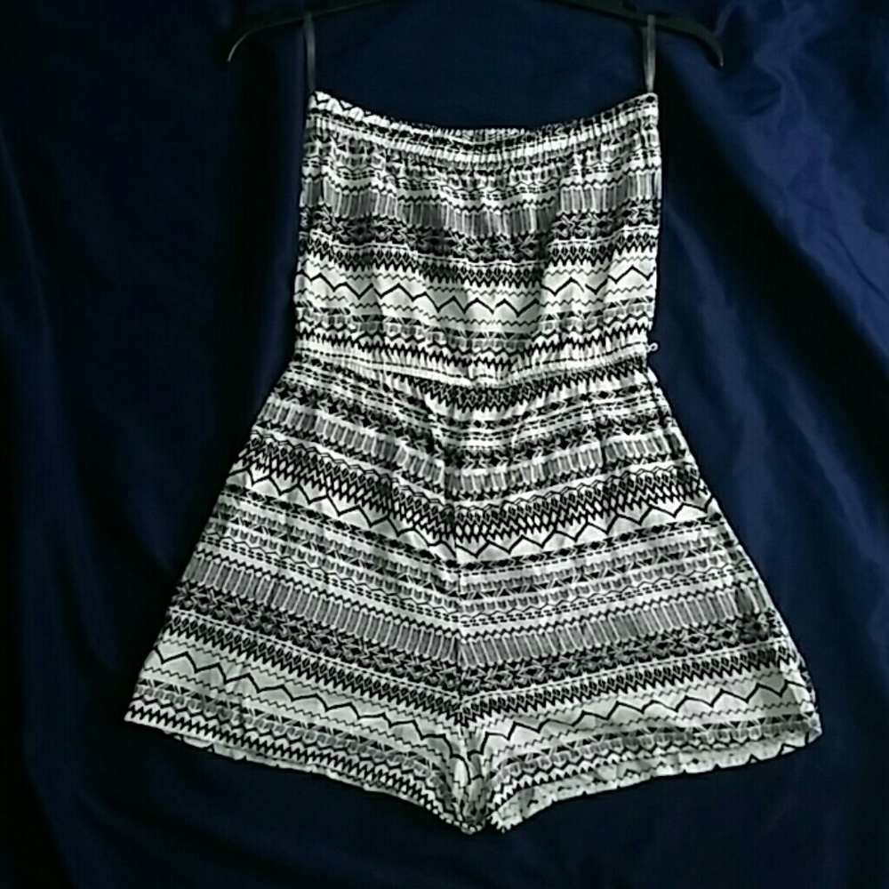 Aztec design romper