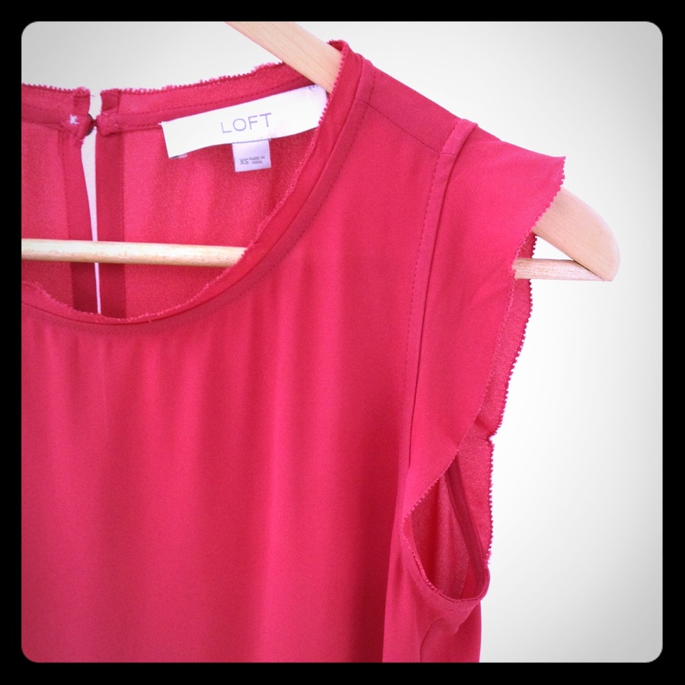 SALE! Coral top by LOFT