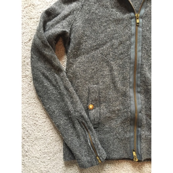 SOLD • J Crew Sparkly Zip Up 💎 - Picture 1 of 4