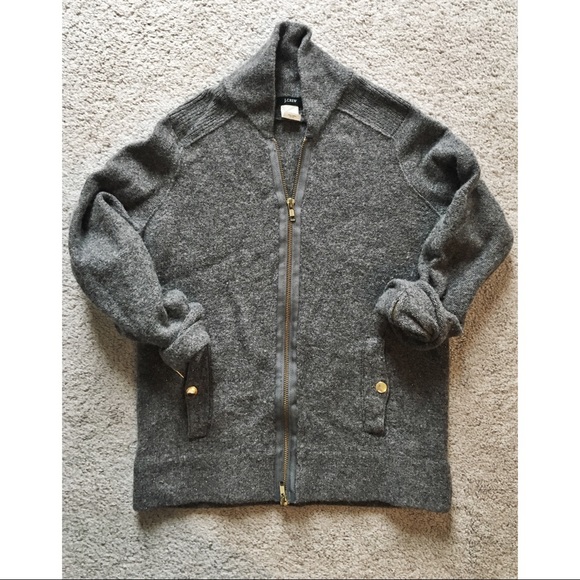 SOLD • J Crew Sparkly Zip Up 💎 - Picture 4 of 4