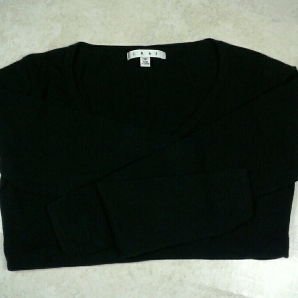 Women's Cabi black sweater. Size small