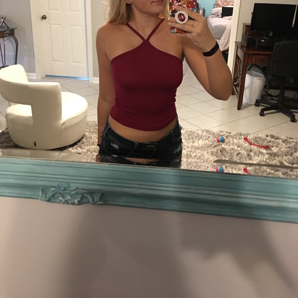Cute pacsun red tank