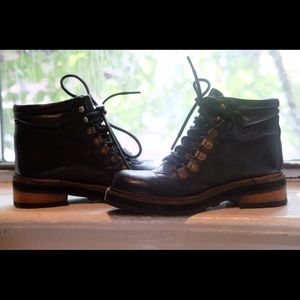 BDG black lace up boots