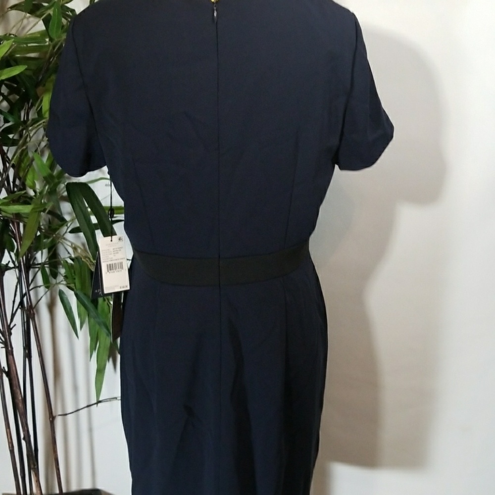Adrianna  Papell Navy Dress - Picture 6 of 8