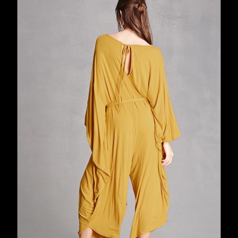 NEW- olive jumpsuit - Picture 3 of 6