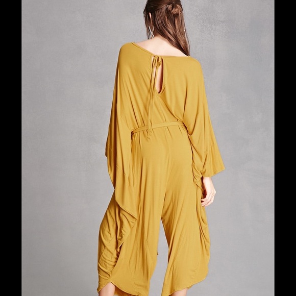 NEW- olive jumpsuit - Picture 3 of 6