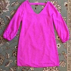 Tunic dress in beautiful orchid color