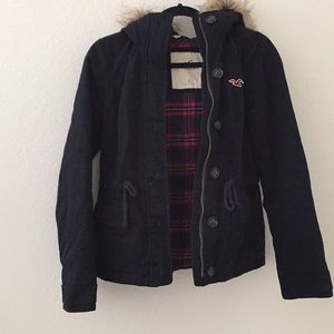 Hollister Faux Fur Hood Parka