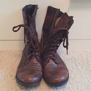 Steve Madden Combat Boots