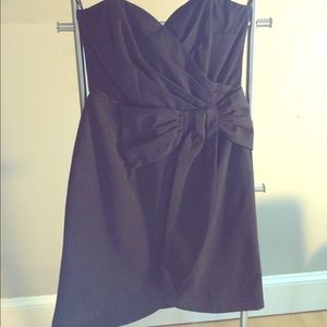 Sweetheart neckline little black dress