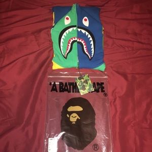 Multi Shark Full Zip Hoodie