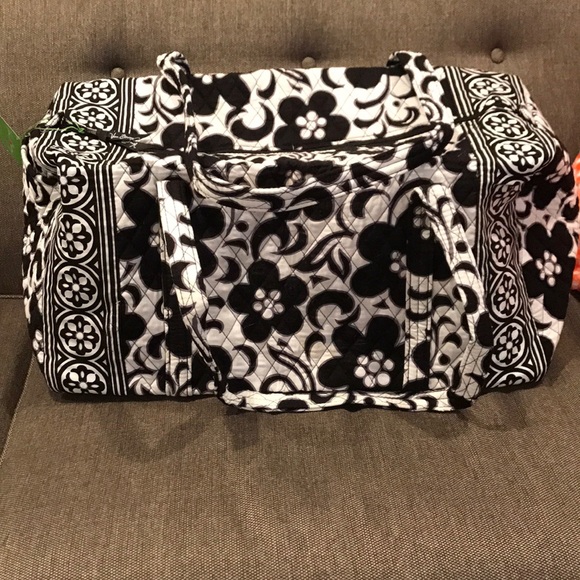 Vera Bradley Large and Small Duffel (Night & Day) - Picture 4 of 5