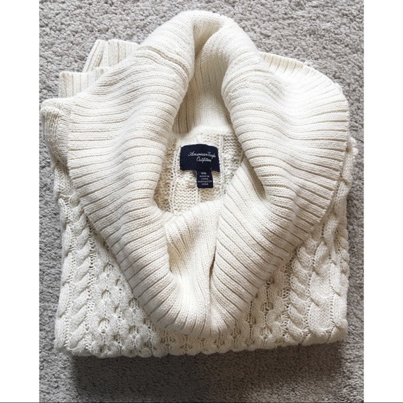 SOLD • AE Cowl Knit Sweater 🍂 - Picture 2 of 3