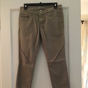 EXPRESS Skinny Jeans - TAN