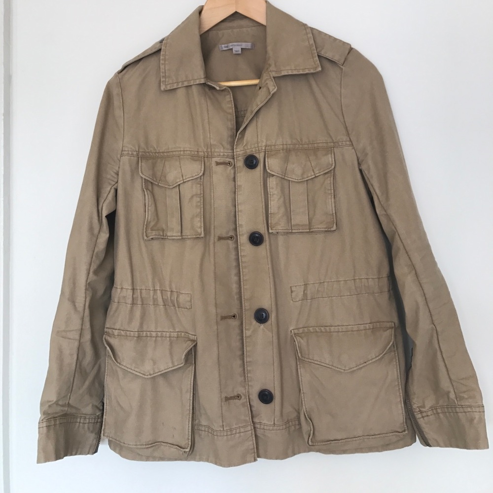 Fall Essential Gap Khaki Utility Jacket - image 1