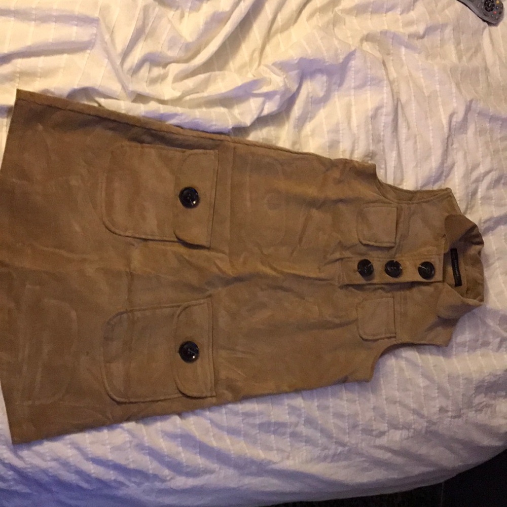 Zara Basic corduroy dress