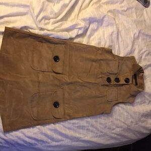 Zara Basic corduroy dress