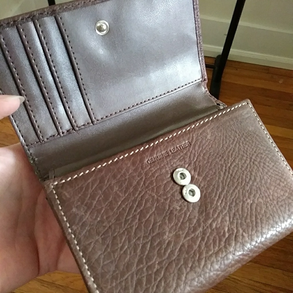 New Genuine Leather Trifold