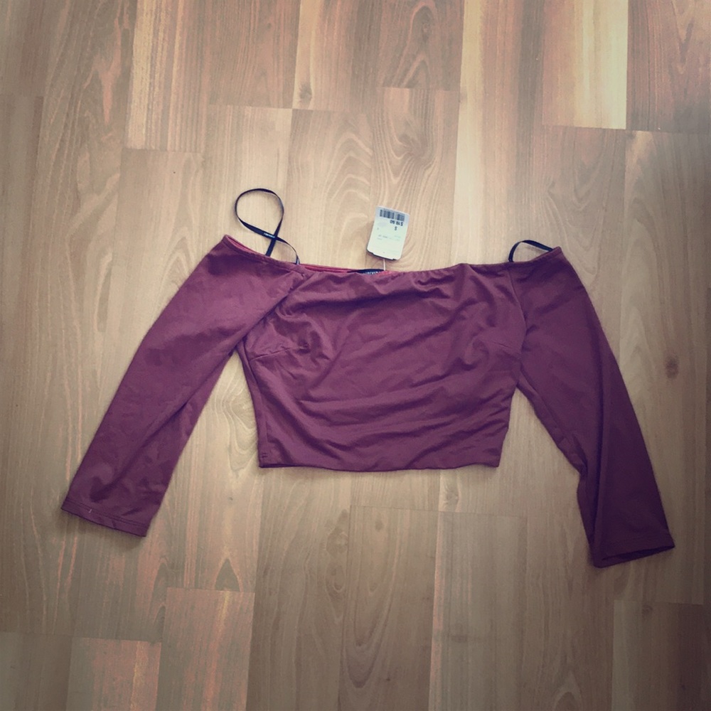 Forever 21 Pale wine crop top, tags still on!