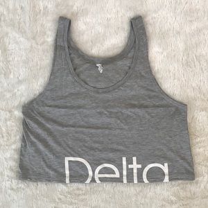 DELTA ZETA CROPPED TANK