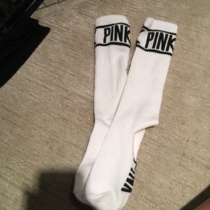 victoria secret PINK high socks