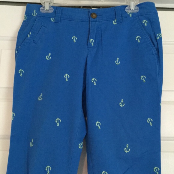 Anchor Print Chino Capris - Picture 2 of 3