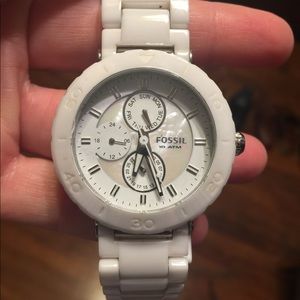 Fossil Ladies Ceramic Watch