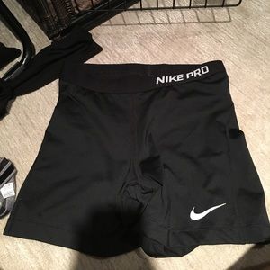 nike pro spandex!