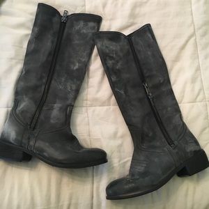 Like New!  Steve Madden Black Leather Boots 💓