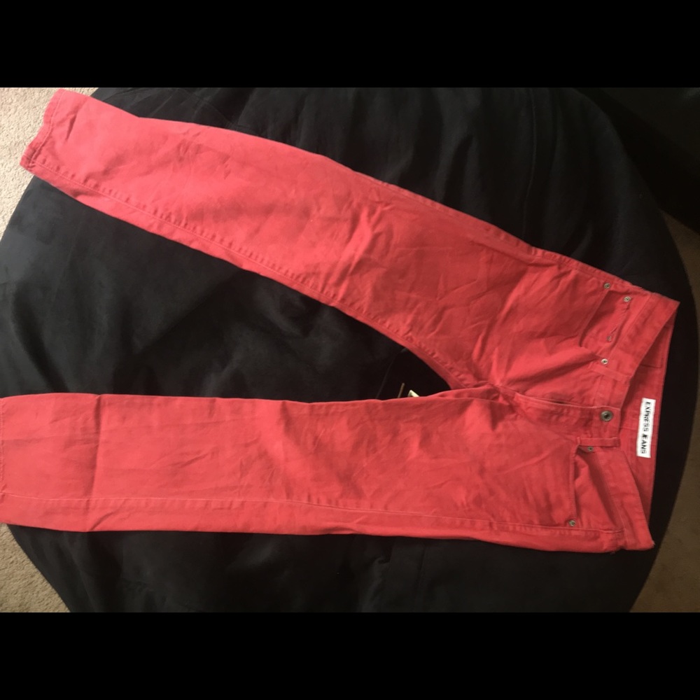 ✨ EXPRESS JEANS - Red - 30X32 - GREAT CONDITION! ✨