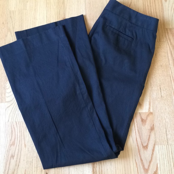 J. Crew Pants - J. Crew Sz 2 Black City Fit flat front pants